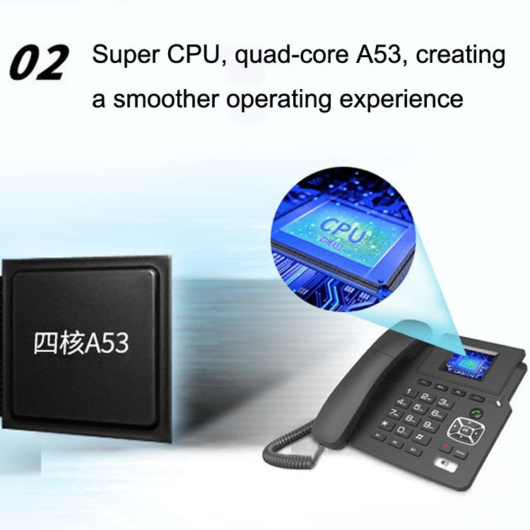 P03 4G+VOIP Dual Mode Wireless Fixed Line SIP Network Phone IP Enterprise Office Phone Wireless Landline by buy2fix