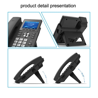 S135 PSTN+SIP Dual Mode Recording Smart Phone 6 Ways VOIP Network Phone IP Phone by buy2fix