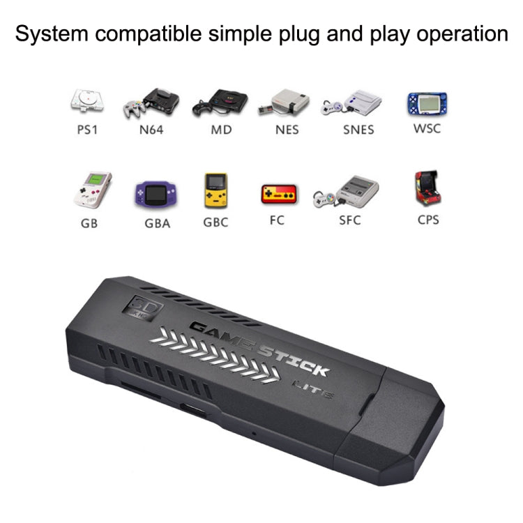 X2 GD10 Y5 2.4G Wireless 4K HD TV Game Console PSP Game Box 64G Built-in 30000+ Games - Pocket Console by buy2fix | Online Shopping UK | buy2fix