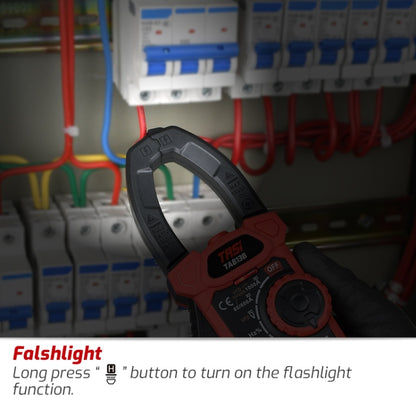 TASI TA813A Clamp Meter High Accuracy AC DC Voltage Ammeter - Digital Multimeter by TASI | Online Shopping UK | buy2fix