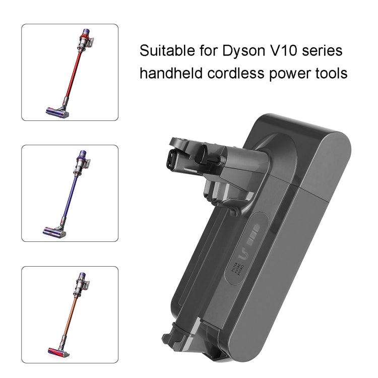 For Dyson V10 Series 25.2V Handheld Vacuum Cleaner Accessories Replacement Battery, Capacity: 2500mAh - For Dyson Accessories by buy2fix | Online Shopping UK | buy2fix