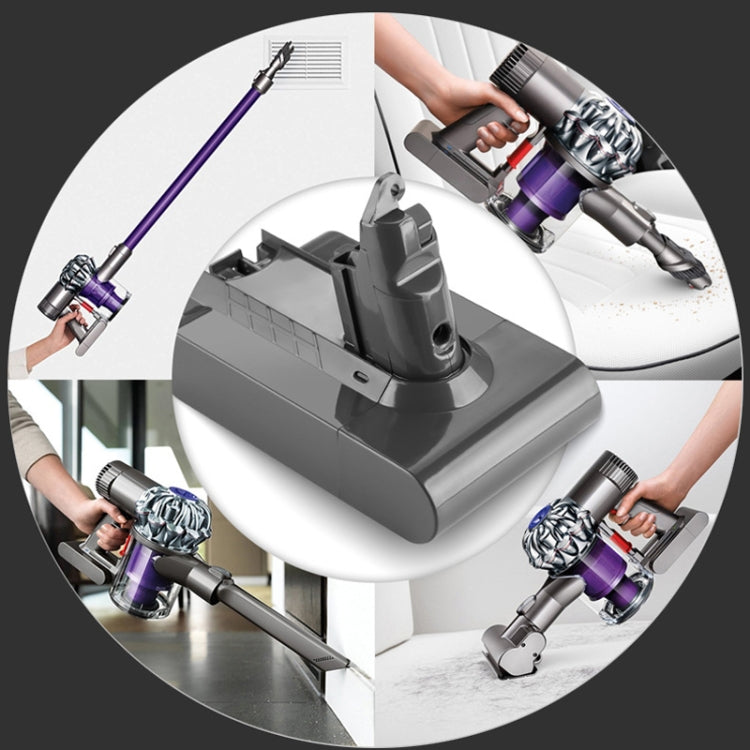 For Dyson V7 Series Battery 21.6V Vacuum Cleaner Accessories Sweeping Machine Battery Spare Power, Capacity: 4000mAh - Dyson Accessories by buy2fix | Online Shopping UK | buy2fix