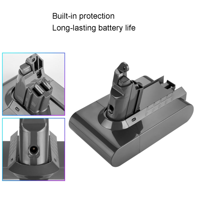 For Dyson V6 Series Handheld Vacuum Cleaner Battery Sweeper Spare Battery, Capacity: 3.0Ah - Dyson Accessories by buy2fix | Online Shopping UK | buy2fix