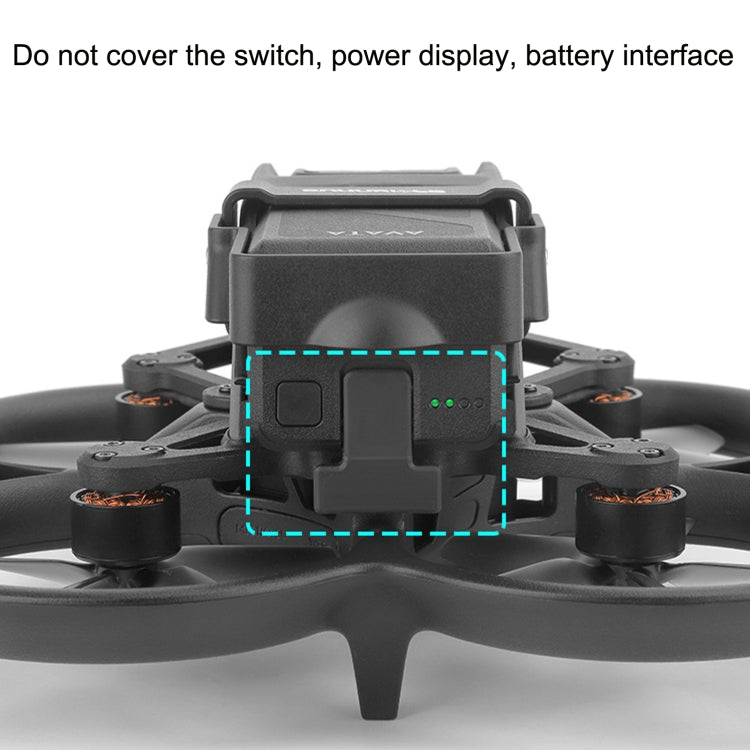 Sunnylife AT-DC503 For DJI Avata Battery Anti-Release Buckle Anti-Loose Falling Folding Buckle(Black) -  by Sunnylife | Online Shopping UK | buy2fix