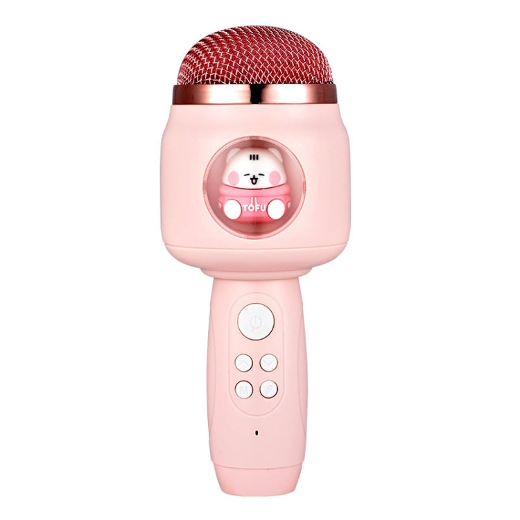 Children Wireless Microphone Bluetooth Phone Singing Microphone(Pink) - Microphone by buy2fix | Online Shopping UK | buy2fix