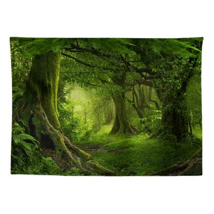 Dream Forest Series Party Banquet Decoration Tapestry Photography Background Cloth, Size: 150x130cm(A) by buy2fix