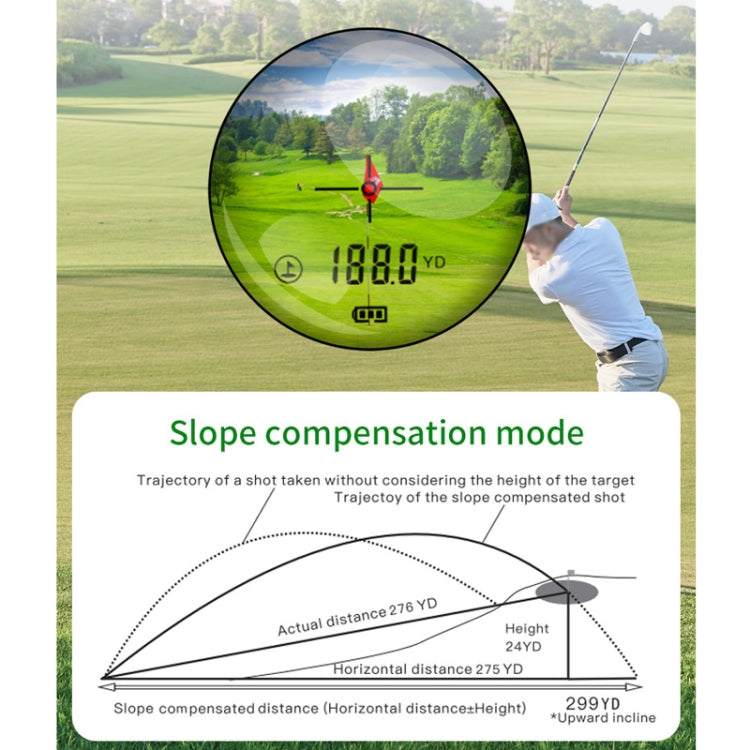 ARTBULL 1000m Golf Laser Rangefinder Telescope Altimeter Speedometer - Laser Rangefinder by ARTBULL | Online Shopping UK | buy2fix