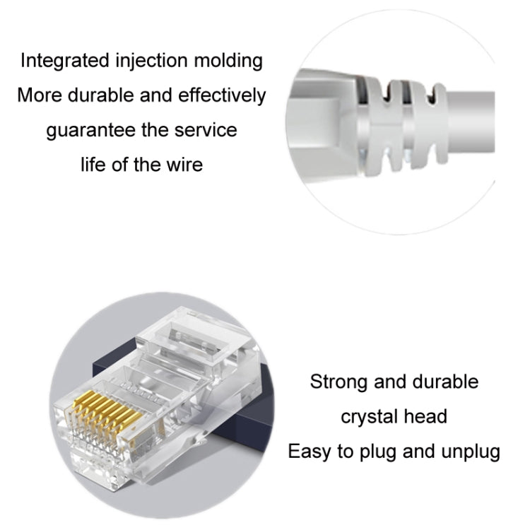 20m JINGHUA Cat5e Set-Top Box Router Computer Engineering Network Cable - Lan Cable and Tools by JINGHUA | Online Shopping UK | buy2fix