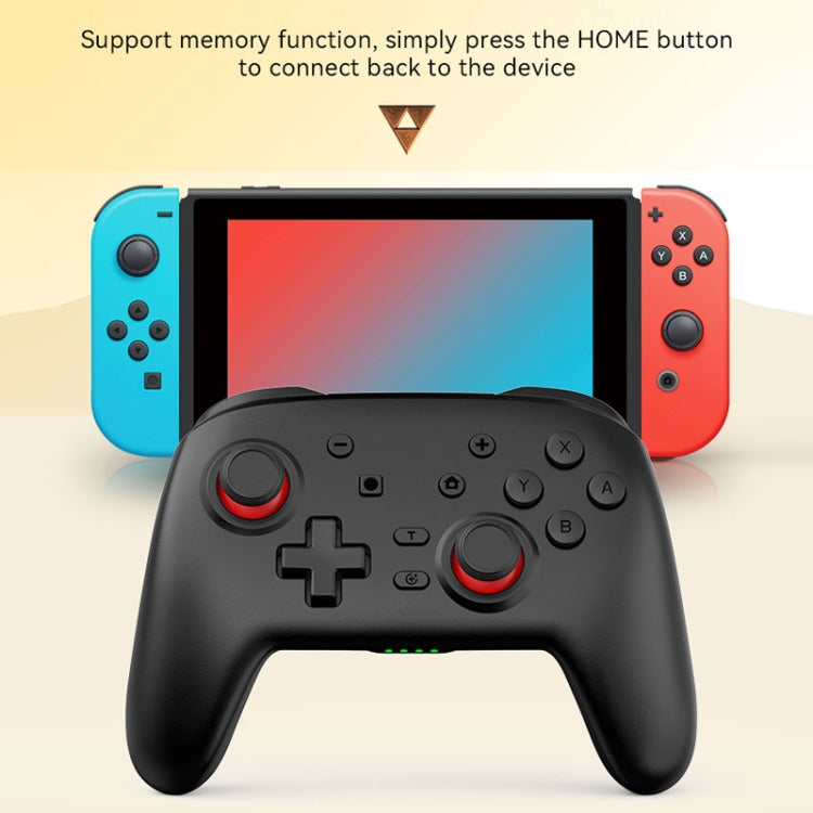 Wireless Bluetooth Somatosensory Vibration Gamepad For Nintendo Switch/Switch PRO(S07 Black) - Gamepads by buy2fix | Online Shopping UK | buy2fix