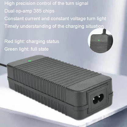 42V 2A Lotus Head Electric Scooter Smart Charger 36V Lithium Battery Charger, Plug: US - Accessories & Parts by buy2fix | Online Shopping UK | buy2fix