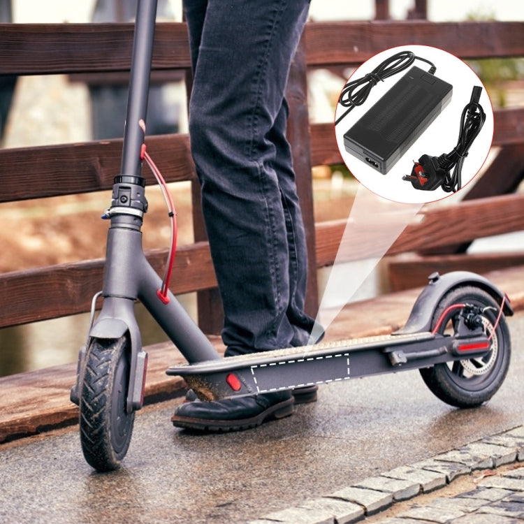 42V 2A Aviation Head 3-core GX16 Electric Scooter Smart Charger 36V Lithium Battery Charger, Plug: US by buy2fix