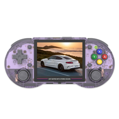 ANBERNIC RG353PS  3.5-Inch IPS Screen Handheld Game Console 2.4G/5G Wifi Linux System Game Player 16GB+64GB 10K Games(Transparent Purple) - Pocket Console by ANBERNIC | Online Shopping UK | buy2fix