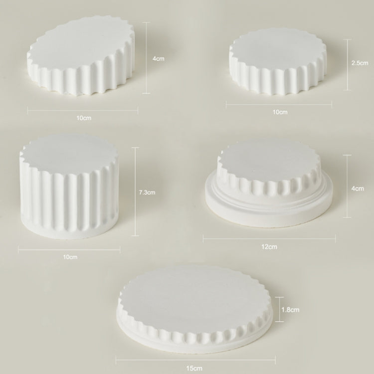 Roman Column Plaster Photography Props Still Life Ornament, Style: Base 5 by buy2fix