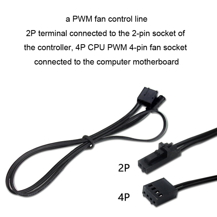 PWM Fan Hub Computer CPU Fan Extender(Big 4Pin Interface) - Others by buy2fix | Online Shopping UK | buy2fix