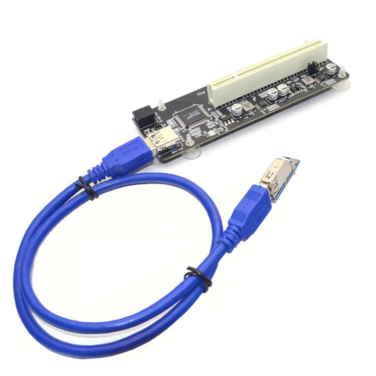 PCI-E 1X To Single PCI Riser Card Extend Adapter Add Expansion Card For PC Computer - Add-on Cards by buy2fix | Online Shopping UK | buy2fix