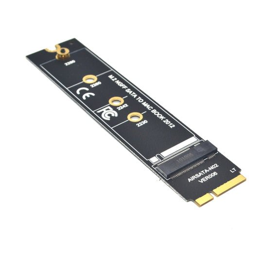 M.2 NGFF SATA To MAC SSD Adapter Riser Card For MacBook Air 2012 A1465 A1466 Long Type - SSD Related Parts by buy2fix | Online Shopping UK | buy2fix