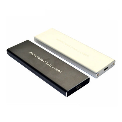 USB3.2 To M.2 NVME Hard Disk Box NGFF PCIE Protocol To TYPE-C, Color: Silver White with C-C Cable - HDD Enclosure by buy2fix | Online Shopping UK | buy2fix