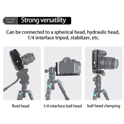 BEXIN  L130-50 Camera Quick Release Plate L-shaped Vertical Board - L-Bracket by BEXIN | Online Shopping UK | buy2fix