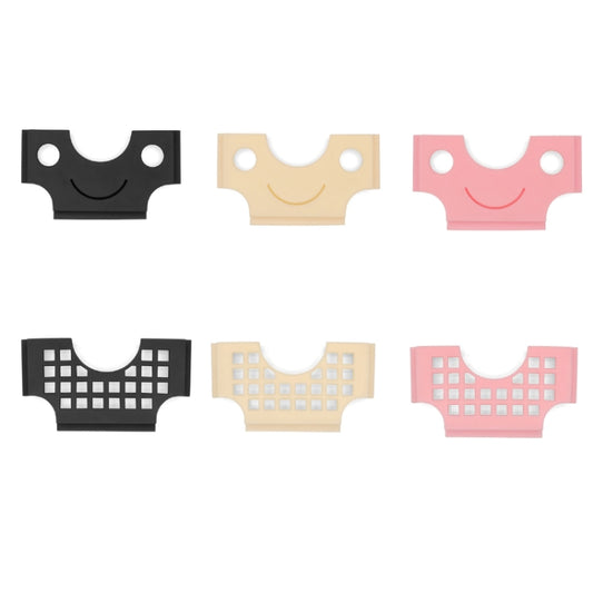 Car Multi-functional Adhesive Bill Card Holder, Color: Smile Black by buy2fix