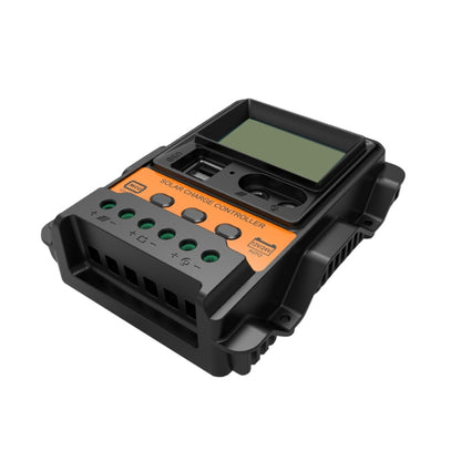 Dual DC Current 12V/24V Solar Controller LCD PWM Photovoltaic Power Generation Controller(30A) by buy2fix