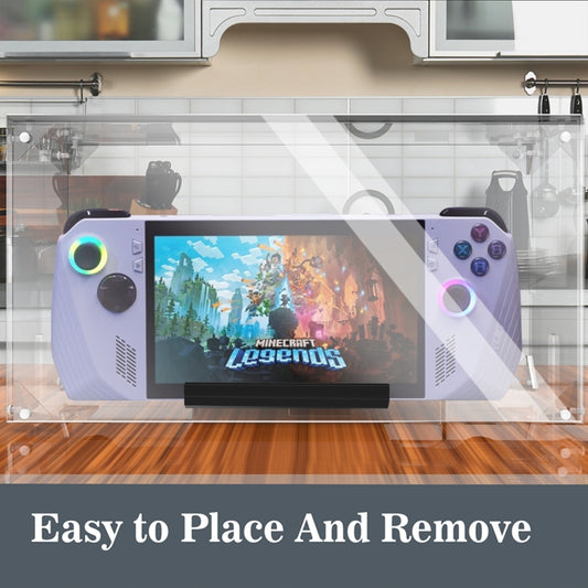 For ASUS ROG Ally Game Console Acrylic Dust Cover Transparent Protective Case by buy2fix