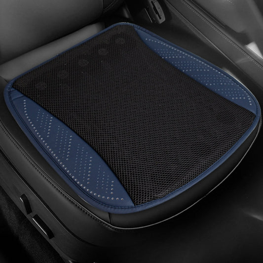 Multifunctional USB Fan Ventilation Heat Dissipation Car Seat Cushion(Navy) by buy2fix