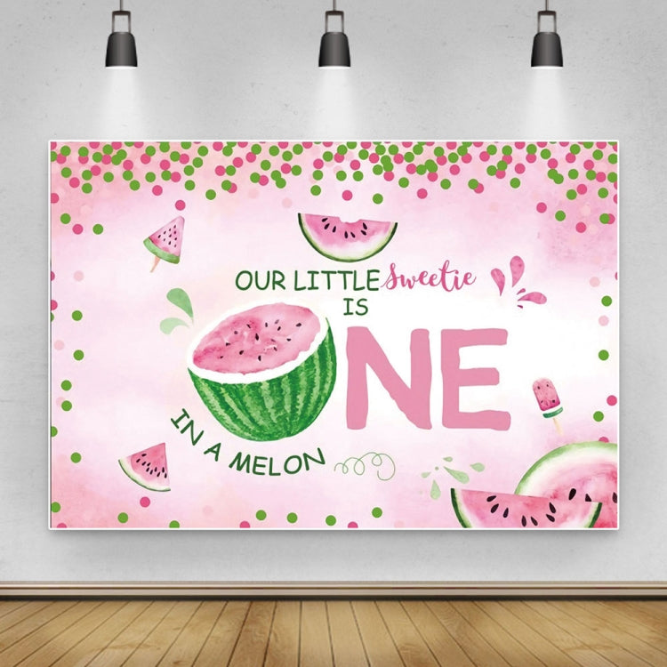 80x120cm Fruit Watermelon Birthday Party Backdrop Photography Decorative Background Props(12010791) by buy2fix