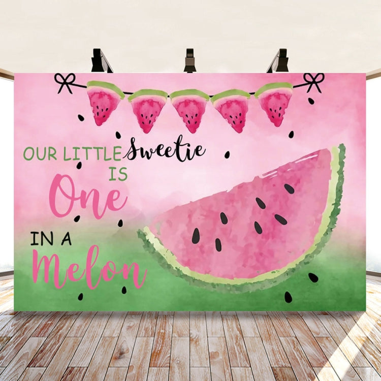 80x120cm Fruit Watermelon Birthday Party Backdrop Photography Decorative Background Props(12010768) by buy2fix