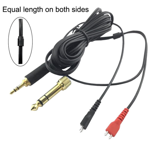 For Sennheiser HD25 / HD560 / HD540 / HD480 / HD430 / HD250 Headset Audio Cable(Two Sides Equivalent) by buy2fix