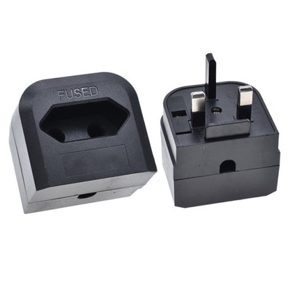 250V EU Plug To UK Plug With Fuse Conversion Plug by buy2fix