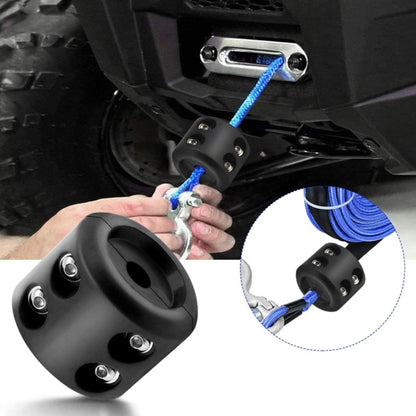 Anti-Abrasion Rubber Plug For Towing Hook Compatible With KFI/ATV Stranded Cables(Blue) - Towing Bars by buy2fix | Online Shopping UK | buy2fix