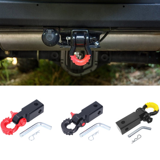 Solid Trailer Arm Off-Road Vehicle Rear Bumper Modified Traction Connector, Color: Red by buy2fix