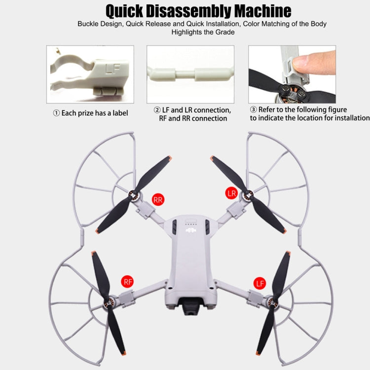 For DJI MINI 3 Propeller Blades Anti Collision Protection Ring - Others by buy2fix | Online Shopping UK | buy2fix