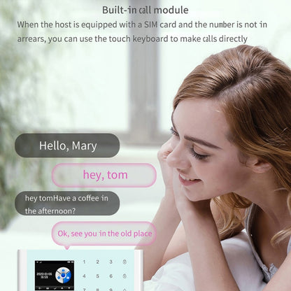CS118 WIFI+GSM Tuya Smart Voice Alarm System Supports Amazon Alexa/ Google Assistant, Spec: Package 5 by buy2fix