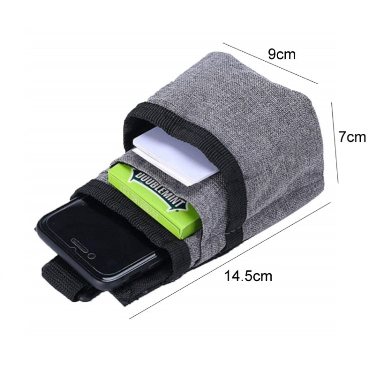 Vehicle Air Outlet Storage Bag Multi-function Document Change Storage Bag(Grey) - Stowing Tidying by buy2fix | Online Shopping UK | buy2fix