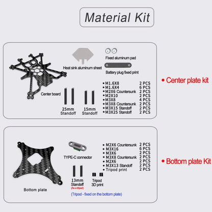 Suitable for DJI Avata 3.5-inch Upgrade Frame Kit, Style: Rack -  by buy2fix | Online Shopping UK | buy2fix