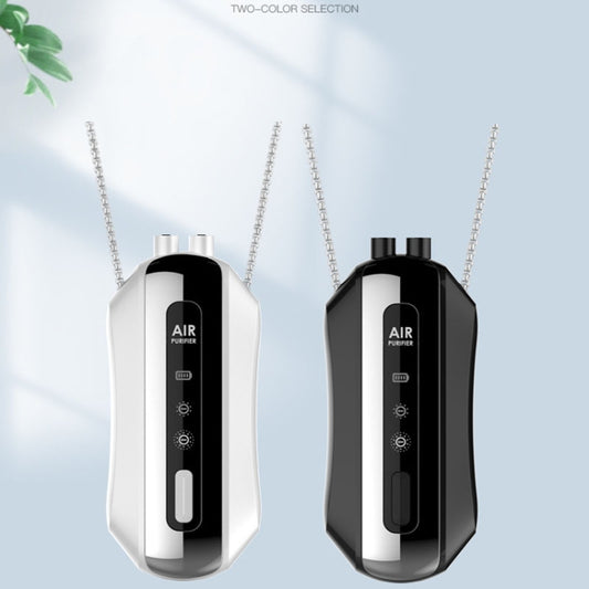 Portable Negative Ion Air Purifier Home Hanging Neck Purifier, Style: Rope Style (White) by buy2fix