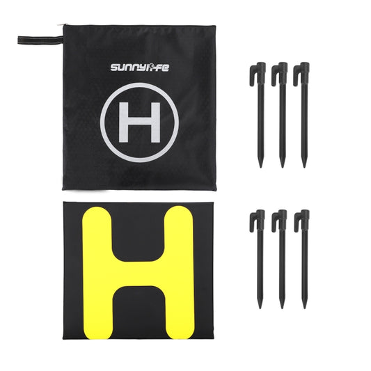 Sunnylife TJP10 110cm Hexagonal Double-Sided Folding With Ground Spikes Drone Universal Apron by Sunnylife