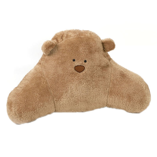 Car Cartoon Bear Plush Seat Upholstery Pillow, Color: Lumbar Pillow Brown by buy2fix