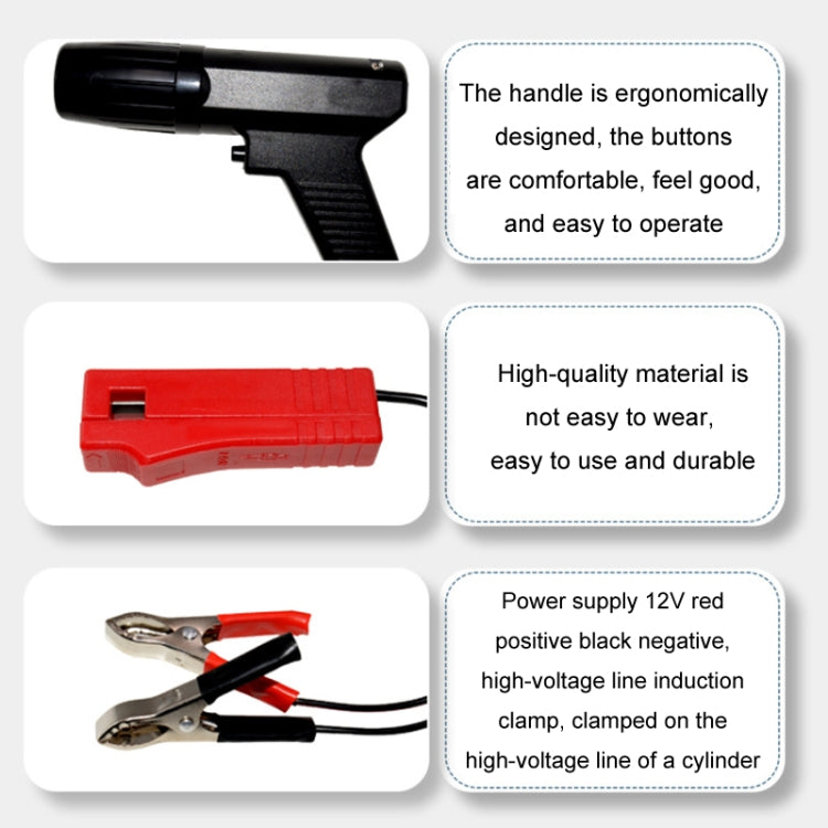 Automotive Petrol Engine Ignition Timing Light Xenon Lamp Strobe Tester - Ignition System by buy2fix | Online Shopping UK | buy2fix