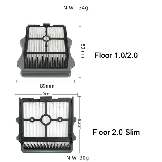 For Tineco Floor 3.0 Replacement Filter Vacuum Cleaner Accessories by buy2fix