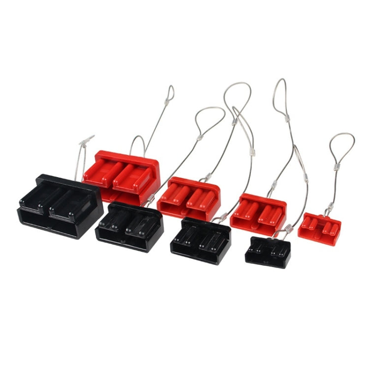 5pcs Anderson Plug Wire Rope Dust Cover Power Connector Insert, Color: 50A Red - DIY Cables by buy2fix | Online Shopping UK | buy2fix