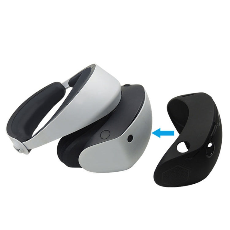 For PS VR2 All-Inclusive TPU Protective Case With Handle Rocker Cap VR Glasses Protective Case Set by buy2fix
