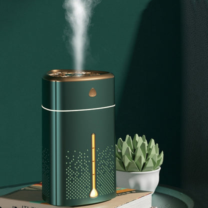 Silent USB Plug-In Silver Ion Purifying Humidifier Household Night Light Atomizer, Color: Electroplated Green - Air Purifiers & Accessories by buy2fix | Online Shopping UK | buy2fix