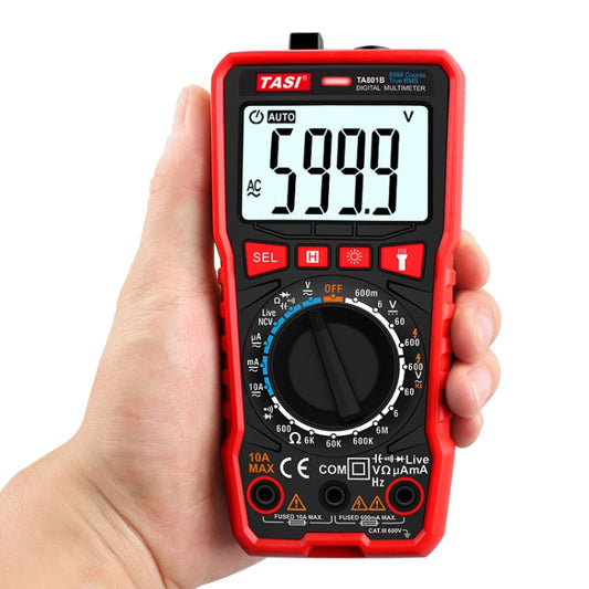 TASI TA801B Automated Manual Integral Digital Multimeter High Precision Digital Display Ammeter by TASI