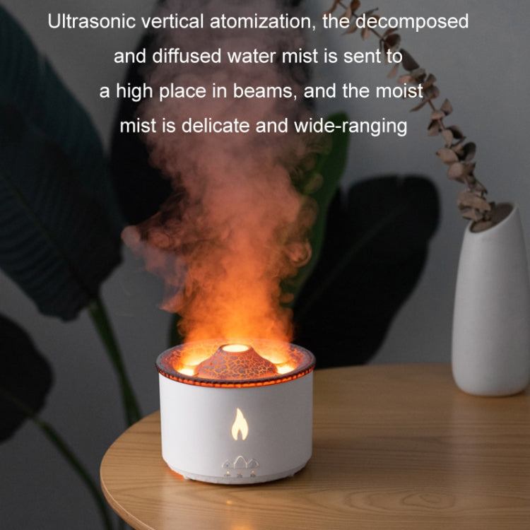 Volcanic Essential Oil Aroma Diffuser Ultrasonic Air Humidifier, Model: Full Split Remote Control(EU Plug) - Air Purifiers & Accessories by buy2fix | Online Shopping UK | buy2fix