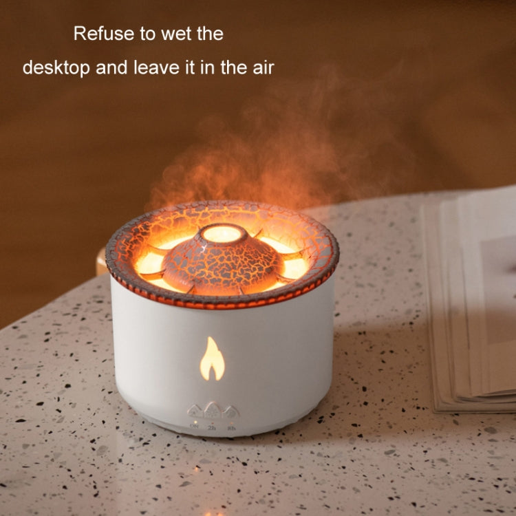 Volcanic Essential Oil Aroma Diffuser Ultrasonic Air Humidifier, Model: Full Split Remote Control(EU Plug) - Air Purifiers & Accessories by buy2fix | Online Shopping UK | buy2fix