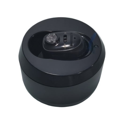 CIC Hearing Aids Rechargeable Invisible Wireless Hearing Aid Sound Amplifier(Black) by buy2fix