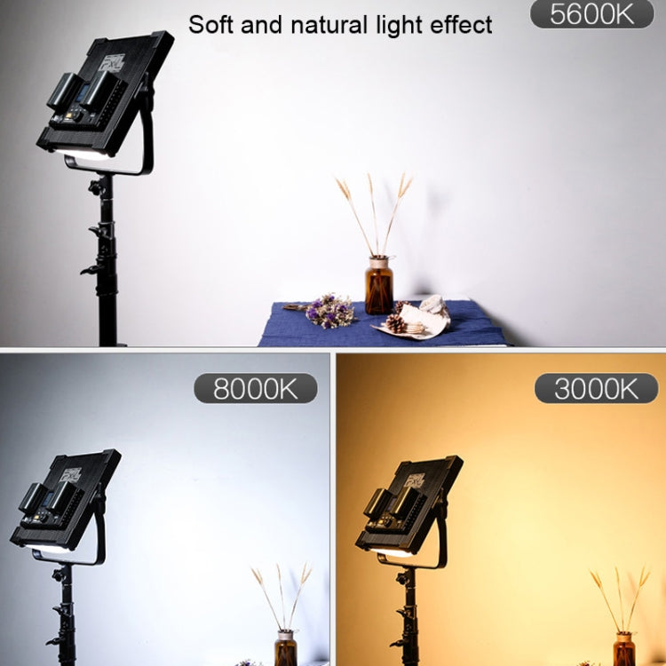 Pixel P45C RGB Dual Color Temperature Fill Light Live Photography Portable Outdoors 80W Square Soft Light(Single Lamp With Baffle+US Plug Adapter) -  by Pixel | Online Shopping UK | buy2fix