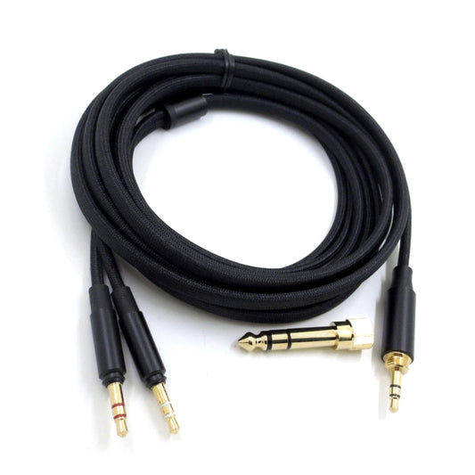 For Beyer T1(2nd/3rd Generation) T5 / Amiro Balanced Headphone Cable 3.5mm+6.35mm Adapter by buy2fix
